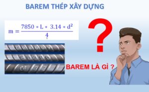 Tìm hiểu về barem trong xây dựng