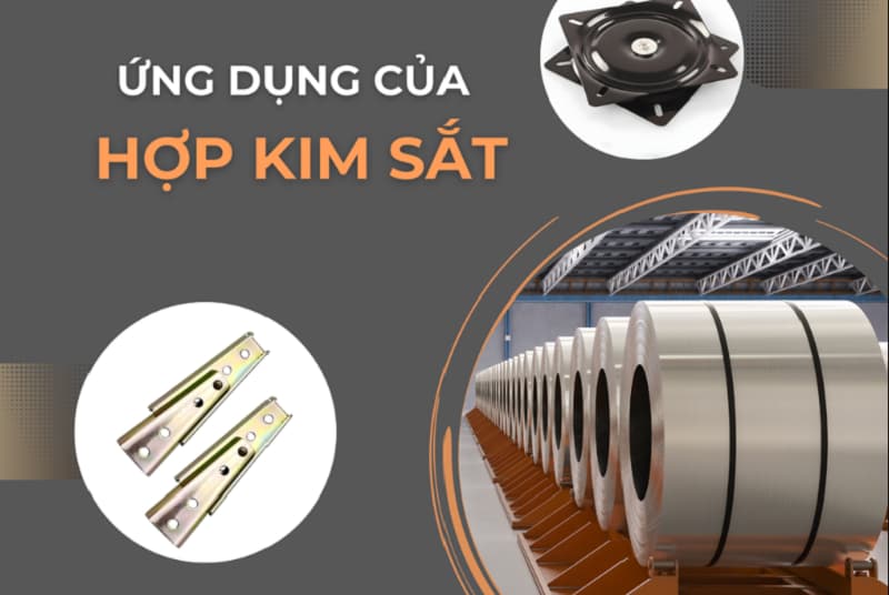 Hợp kim sắt được đưa vào chế tạo máy móc công nghiệp rộng rãi