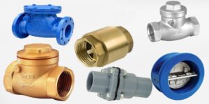 Hiện nay có nhiều loại van một chiều phổ biến