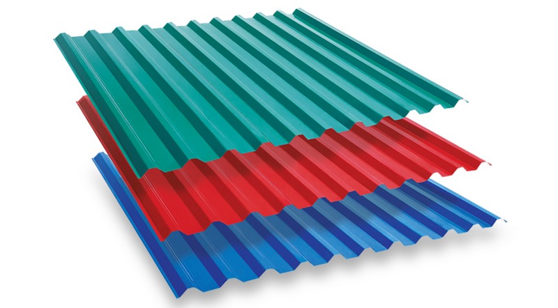 Ứng dụng thực tế của màu tôn Hoa Sen trong xây dựng