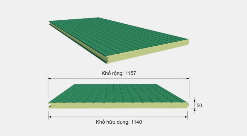 2. Lớp lõi cách nhiệt