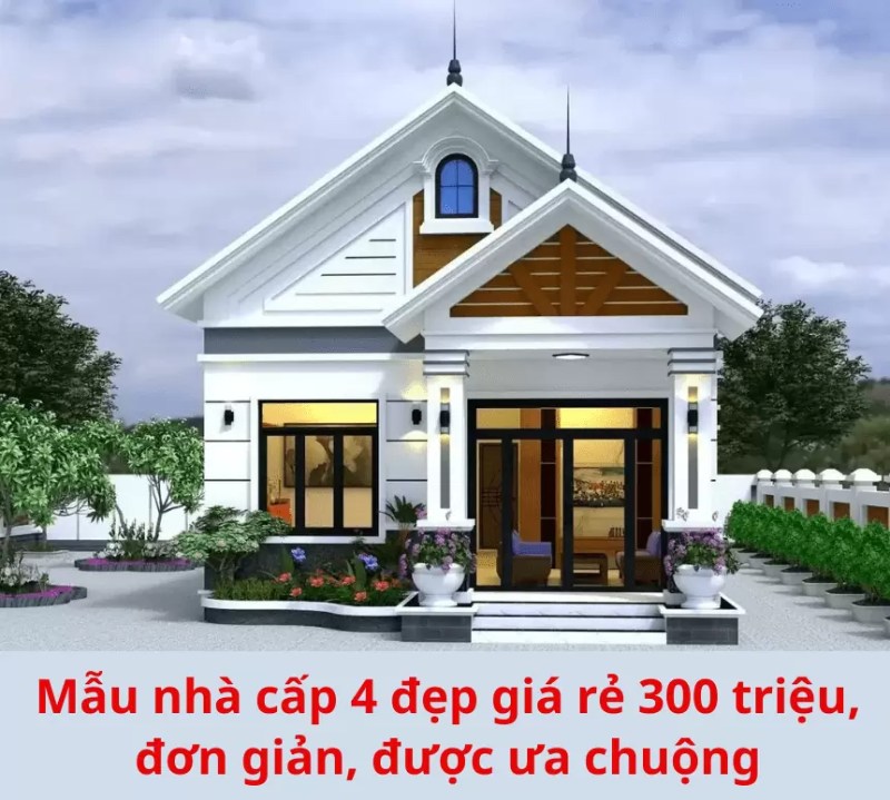 Xây nhà 300 triệu ở quê có khả thi