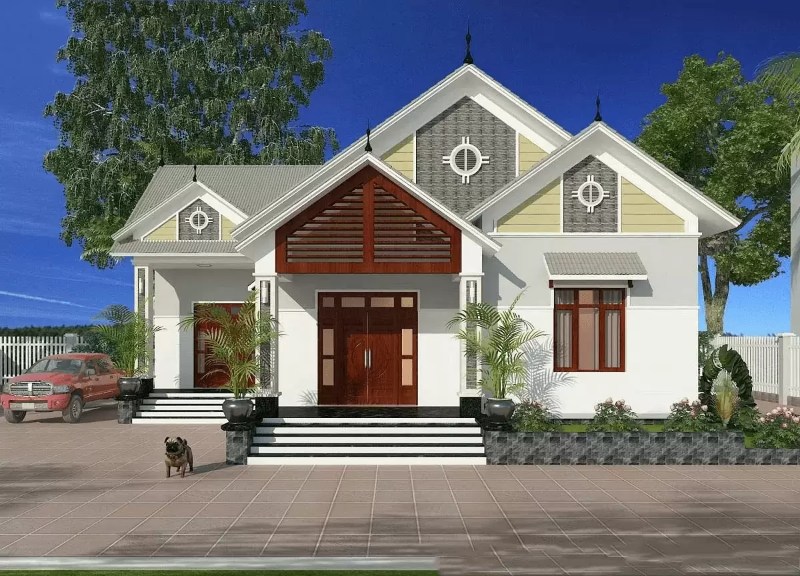 Nhà 2 tầng với ngân sách 300 triệu sẽ khó hơn 1 tầng