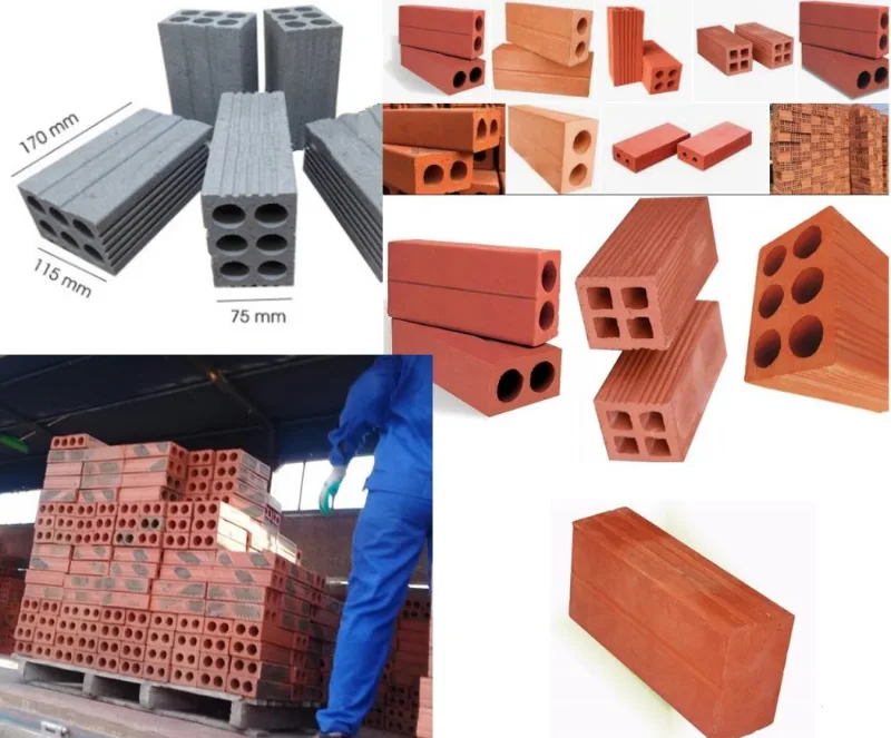 Hãy ước tính được lượng gạch cần mua cho từng hạng mục